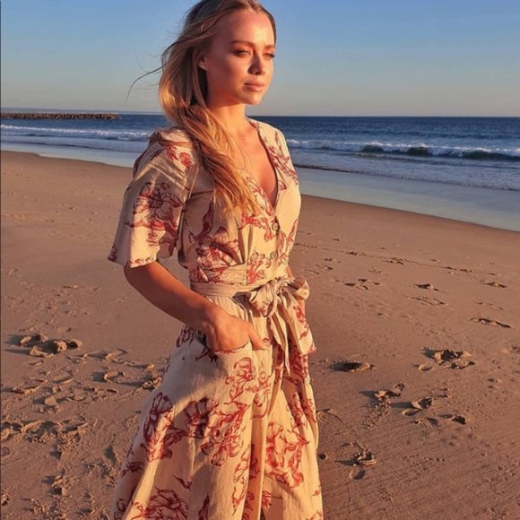 Zara floral print dress SIZE M - Picture 6 of 6